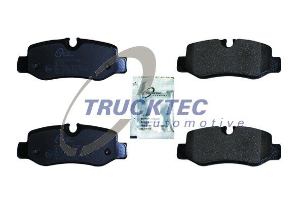 TRUCKTEC AUTOMOTIVE Комплект тормозных колодок, дисковый тормоз 02.35.517
